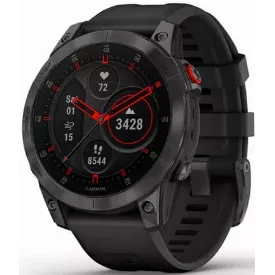 Умные часы Garmin epix (Gen 2) Sapphire Editions 47 мм, Black Titanium